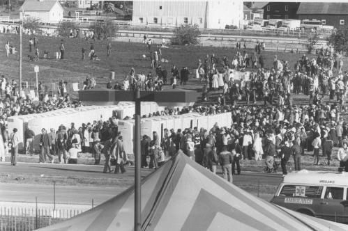 Pope John Paul II's visit to Iowa